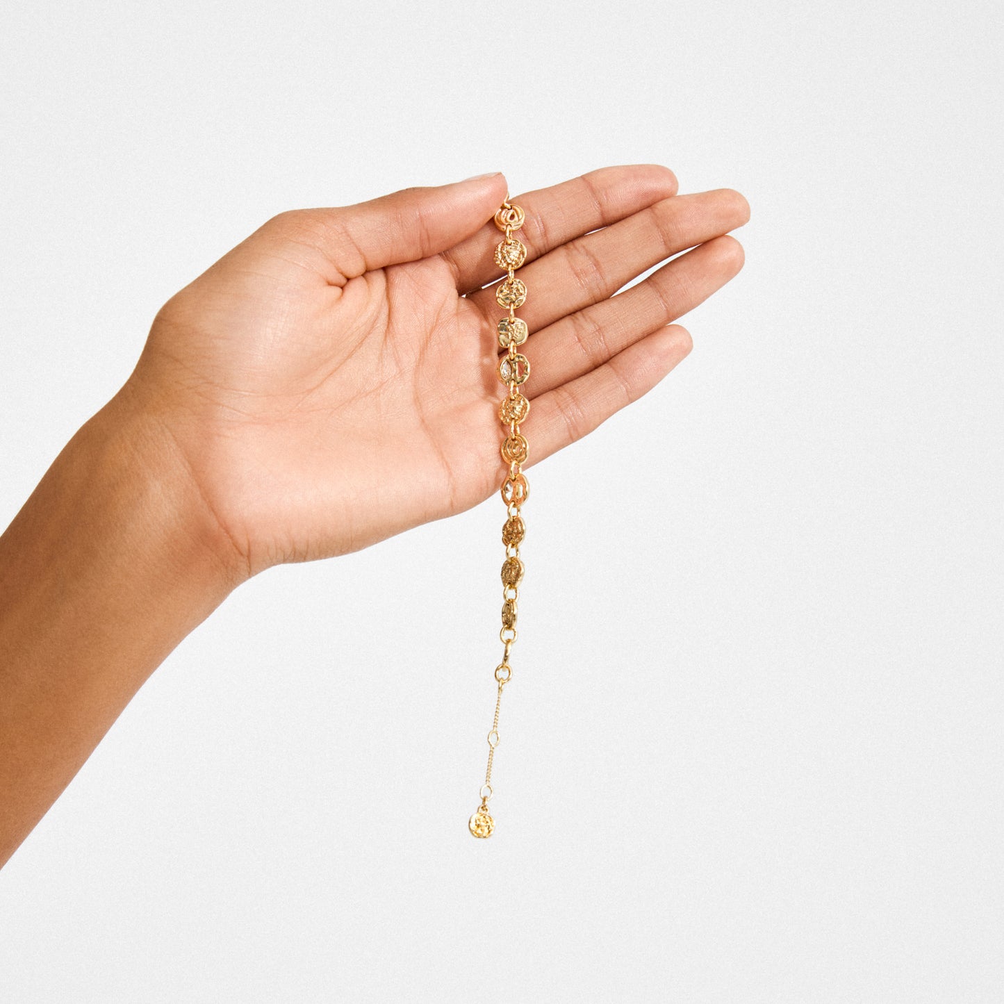 FIRE bracelet gold-plated