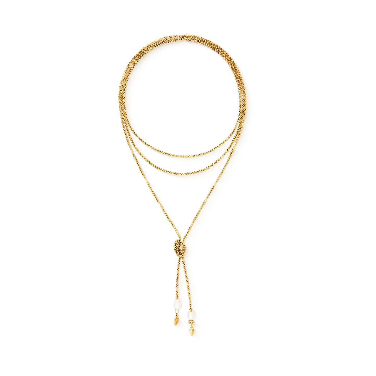 Necklace Serene Knot Chain gold