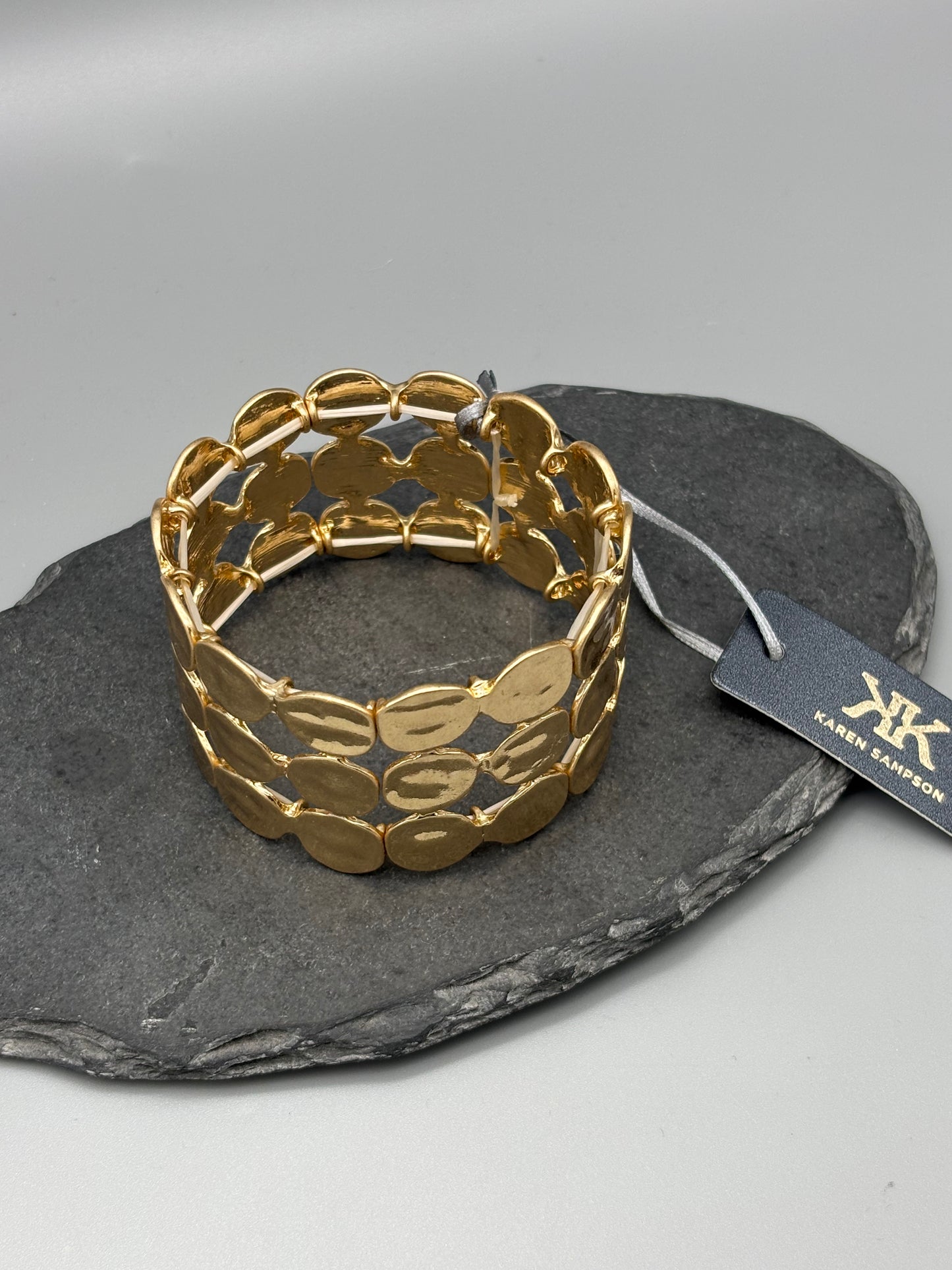 Karen Sampson gold cuff