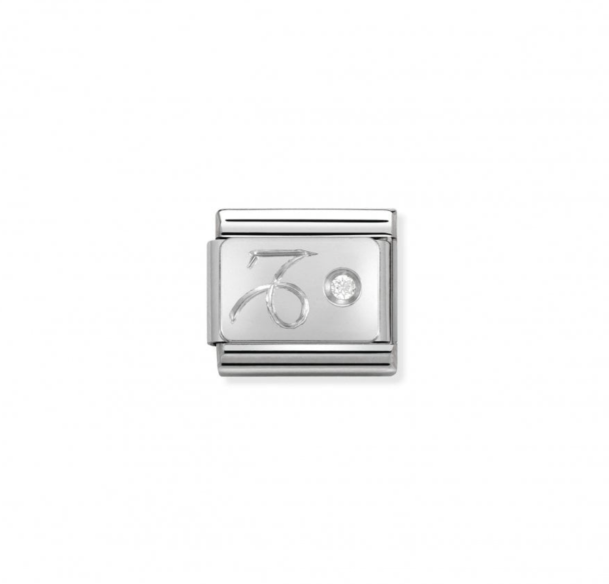Nomimation charm Capricorn horoscope with cz