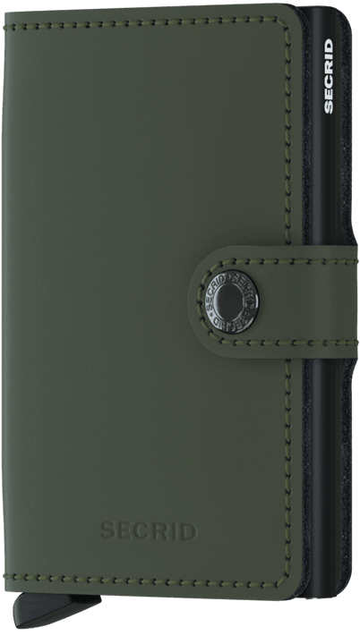 Secrid Miniwallet Matte Green-Black