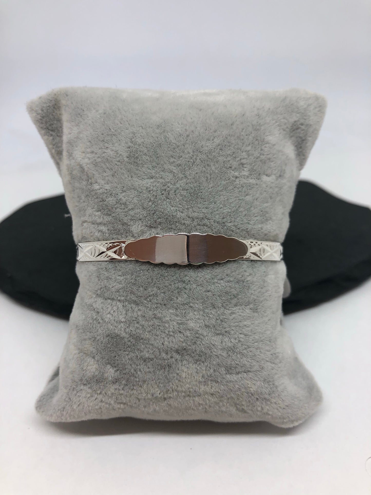 Sterling Silver Baby Bangle 03