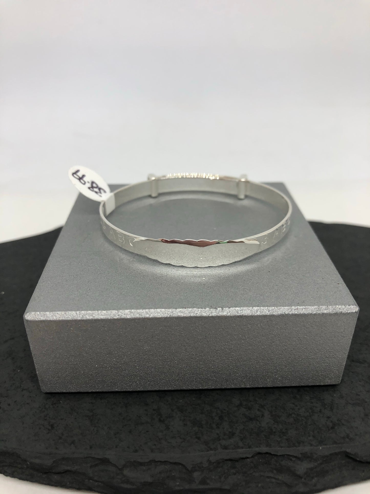 Sterling Silver Baby Bangle 04