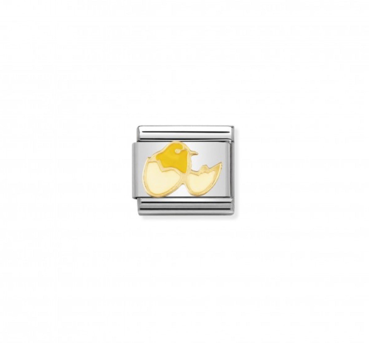 Nomination Chick in 18K gold & enamel