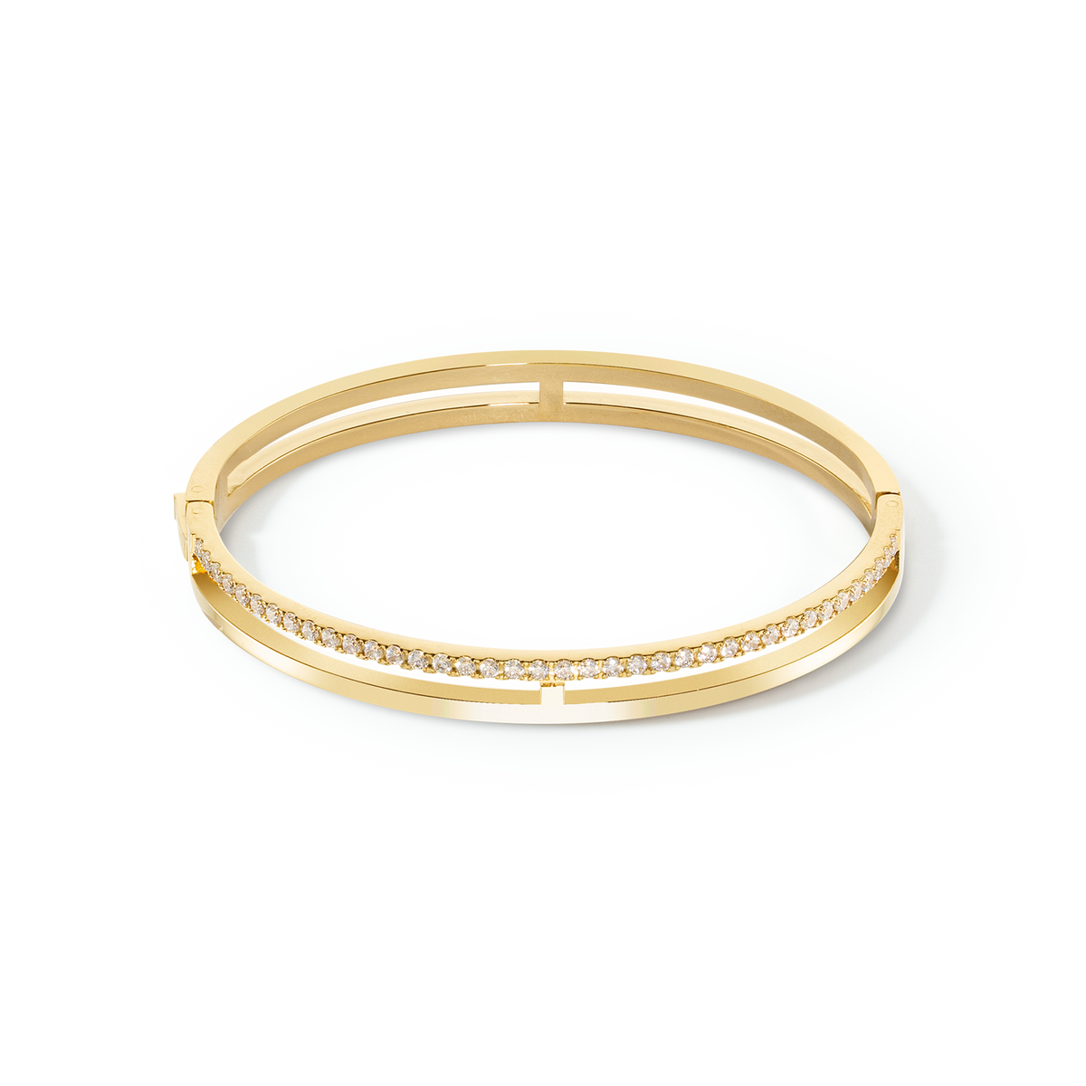 Eternal Unity Double Bracelet gold-crystal