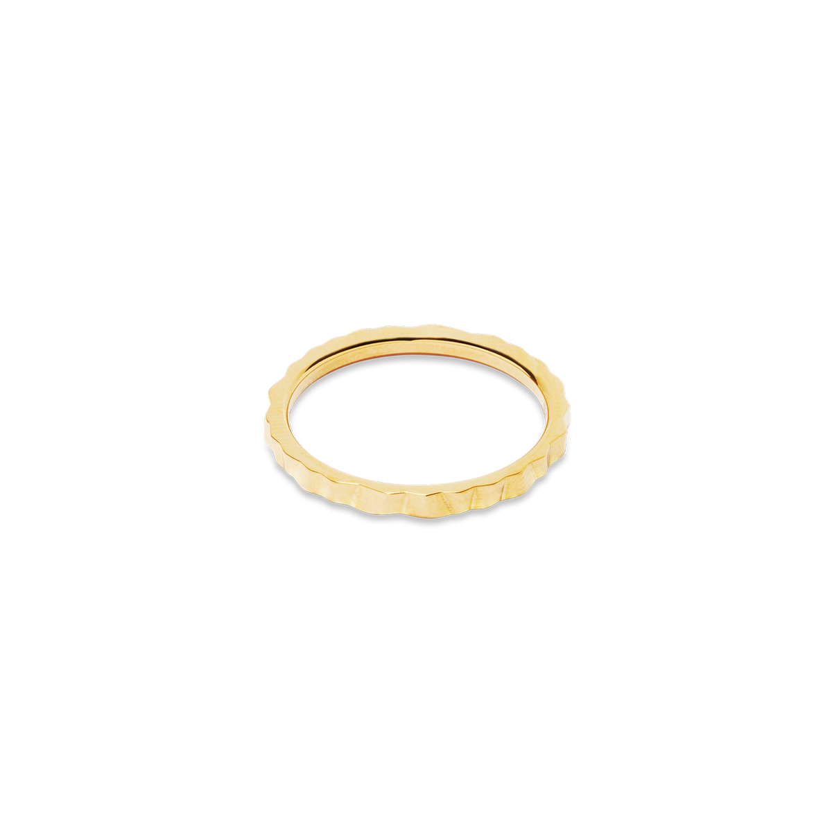 Ring Slim Wave Gold (size 56)