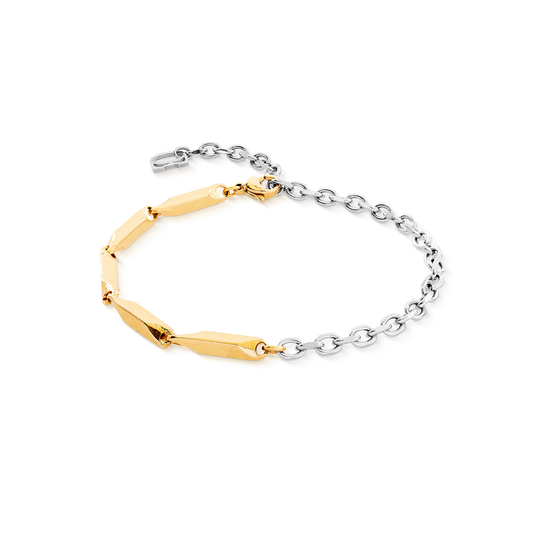 Bracelet Twisted Layers Duo bicolour