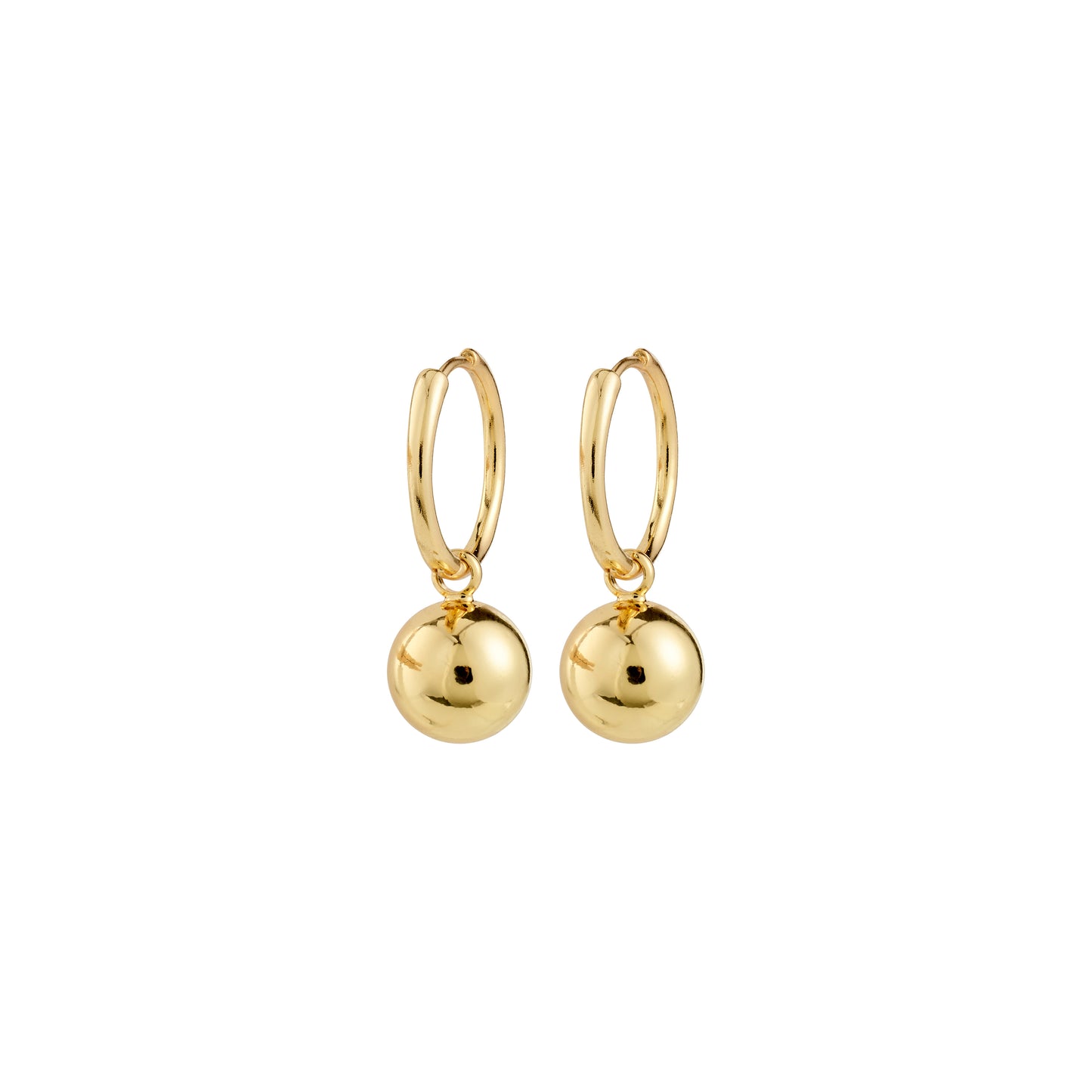 AIR hoop earrings gold-plated
