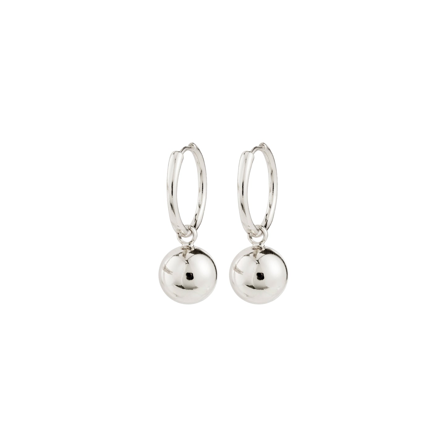 AIR hoop earrings silver-plated