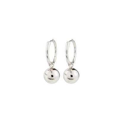 AIR hoop earrings silver-plated