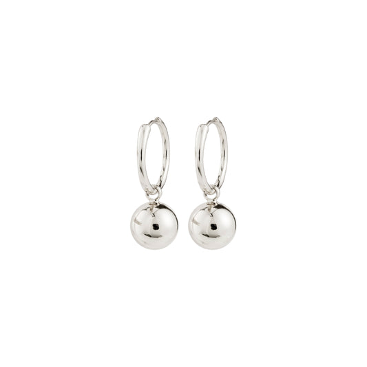 AIR hoop earrings silver-plated
