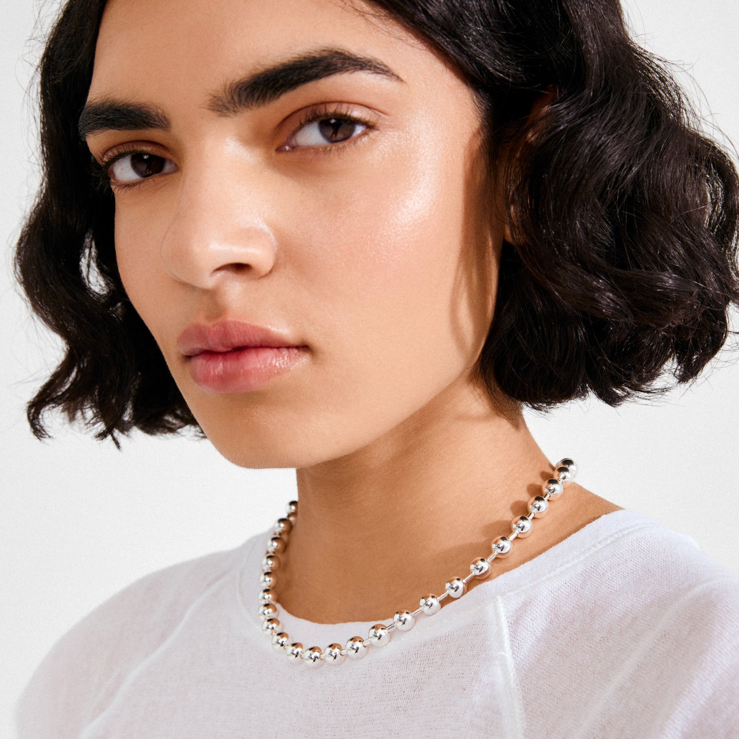 AIR necklace silver-plated