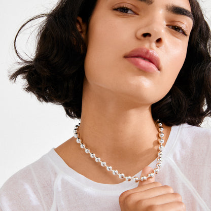 AIR necklace silver-plated