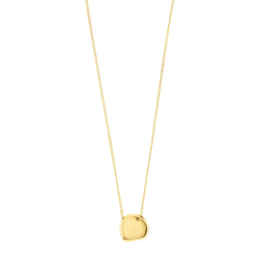PRESENCE coin necklace gold-plated