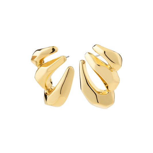 PRESENCE earrings gold-plated