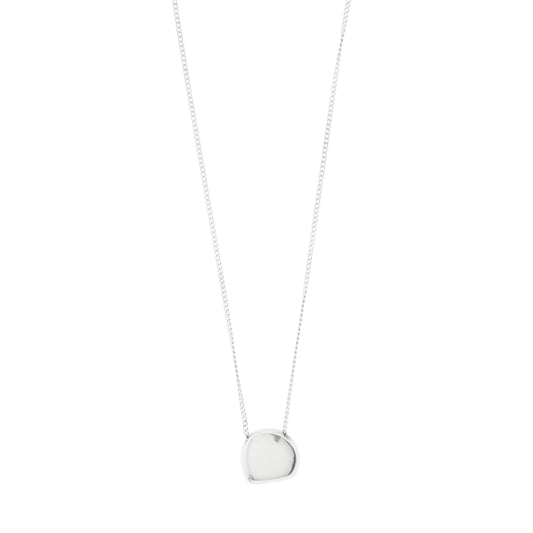 PRESENCE coin necklace silver-plated