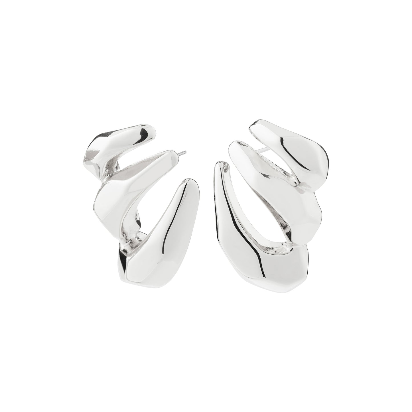 PRESENCE earrings silver-plated
