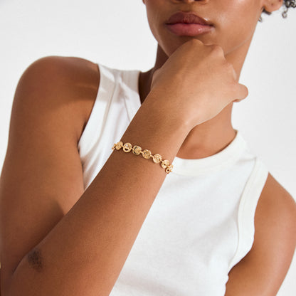FIRE bracelet gold-plated