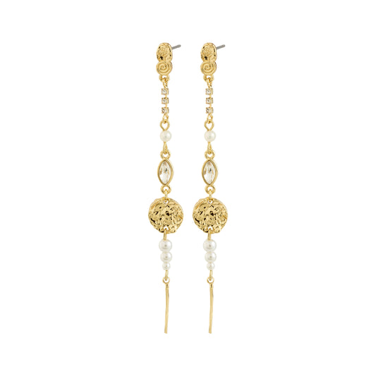FIRE earrings gold-plated