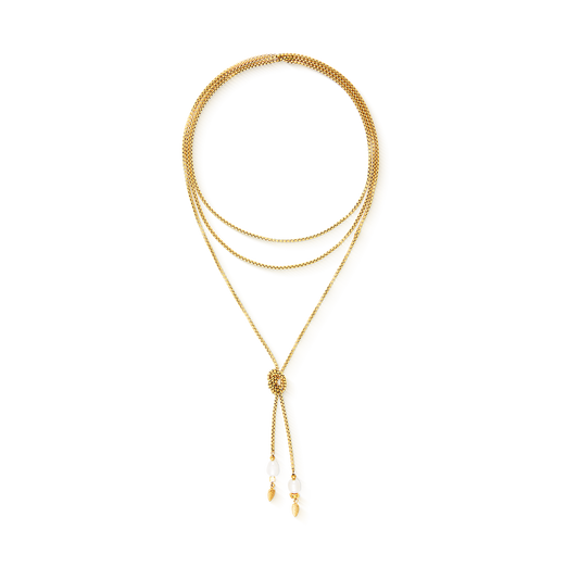 Necklace Serene Knot Chain gold