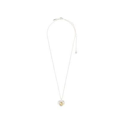 NOVA heart necklace silver-plated