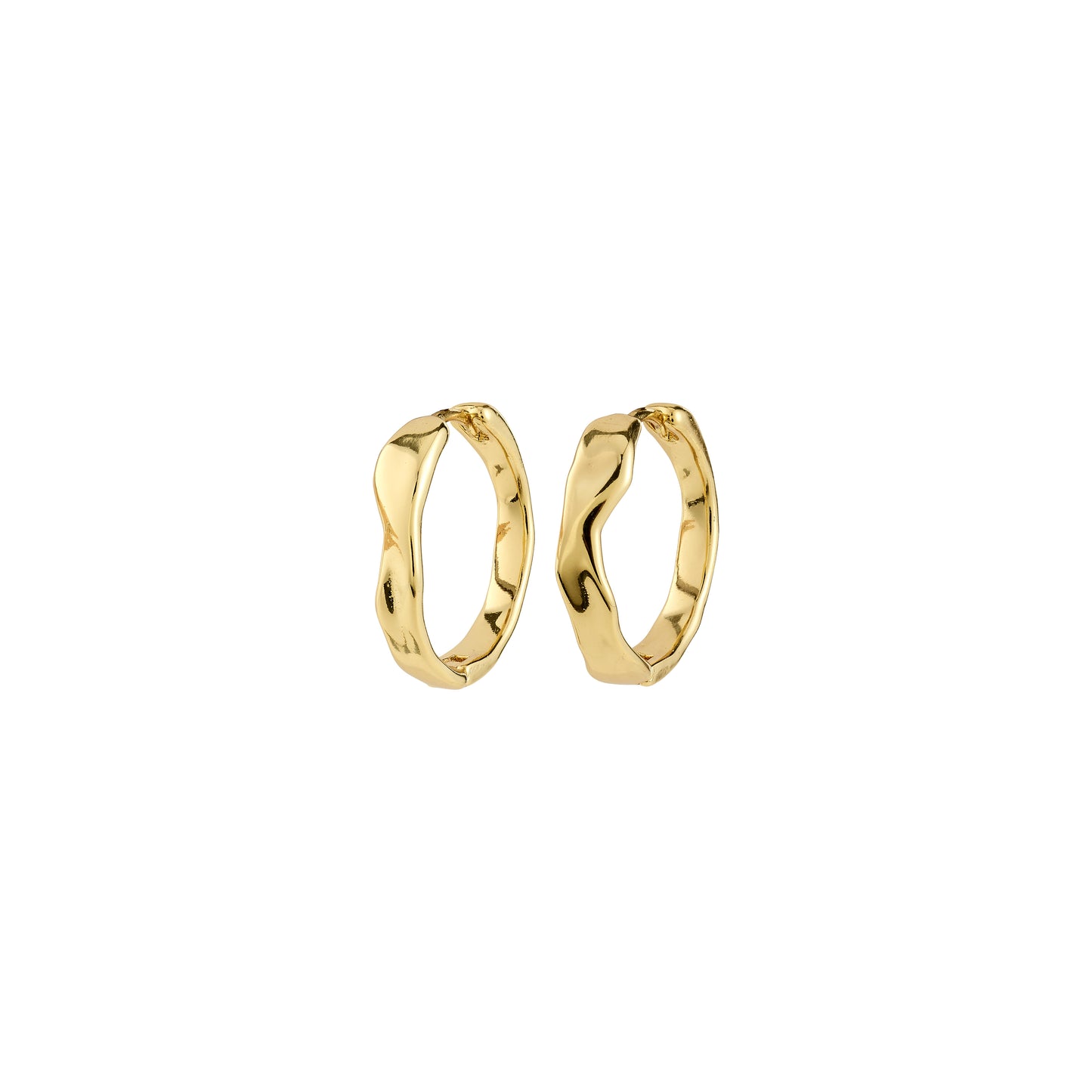 EMBER hoop earrings gold-plated