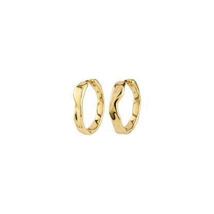 EMBER hoop earrings gold-plated