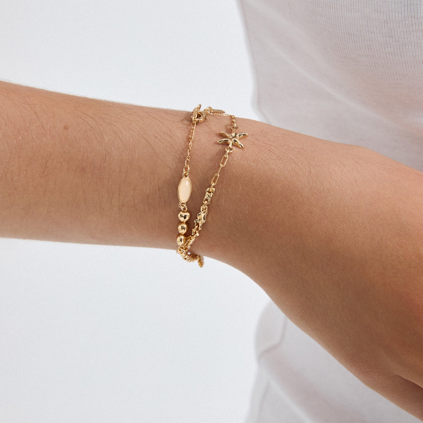 PRISM bracelet gold-plated