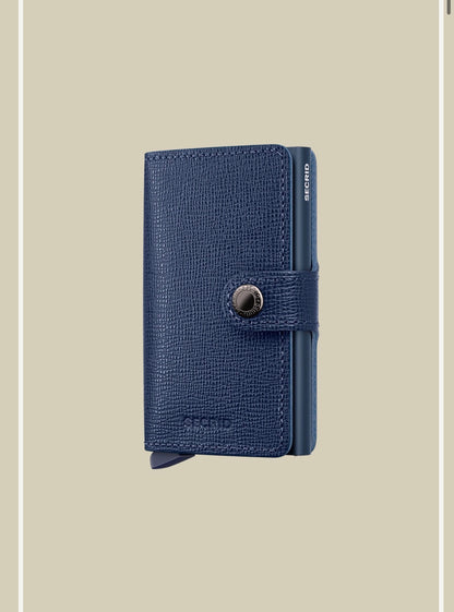 Secred mini wallet Crisple Navy
