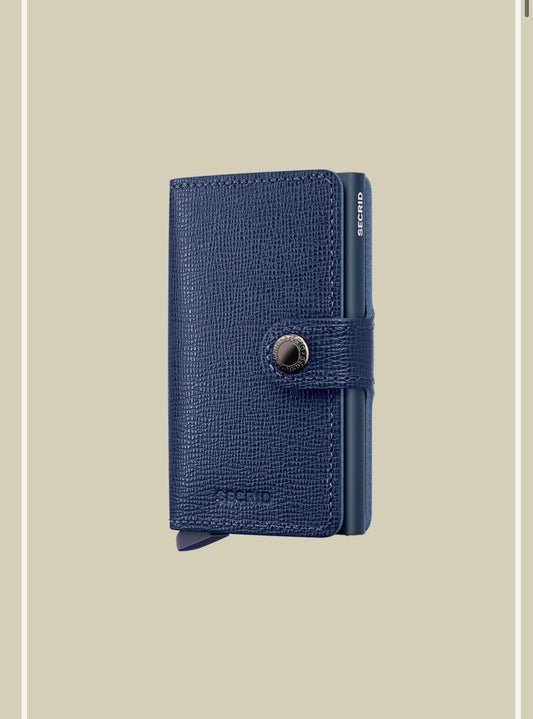 Secred mini wallet Crisple Navy