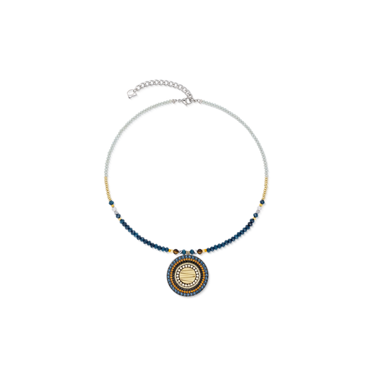 Necklace Amulet Modern Future Motion bicolour