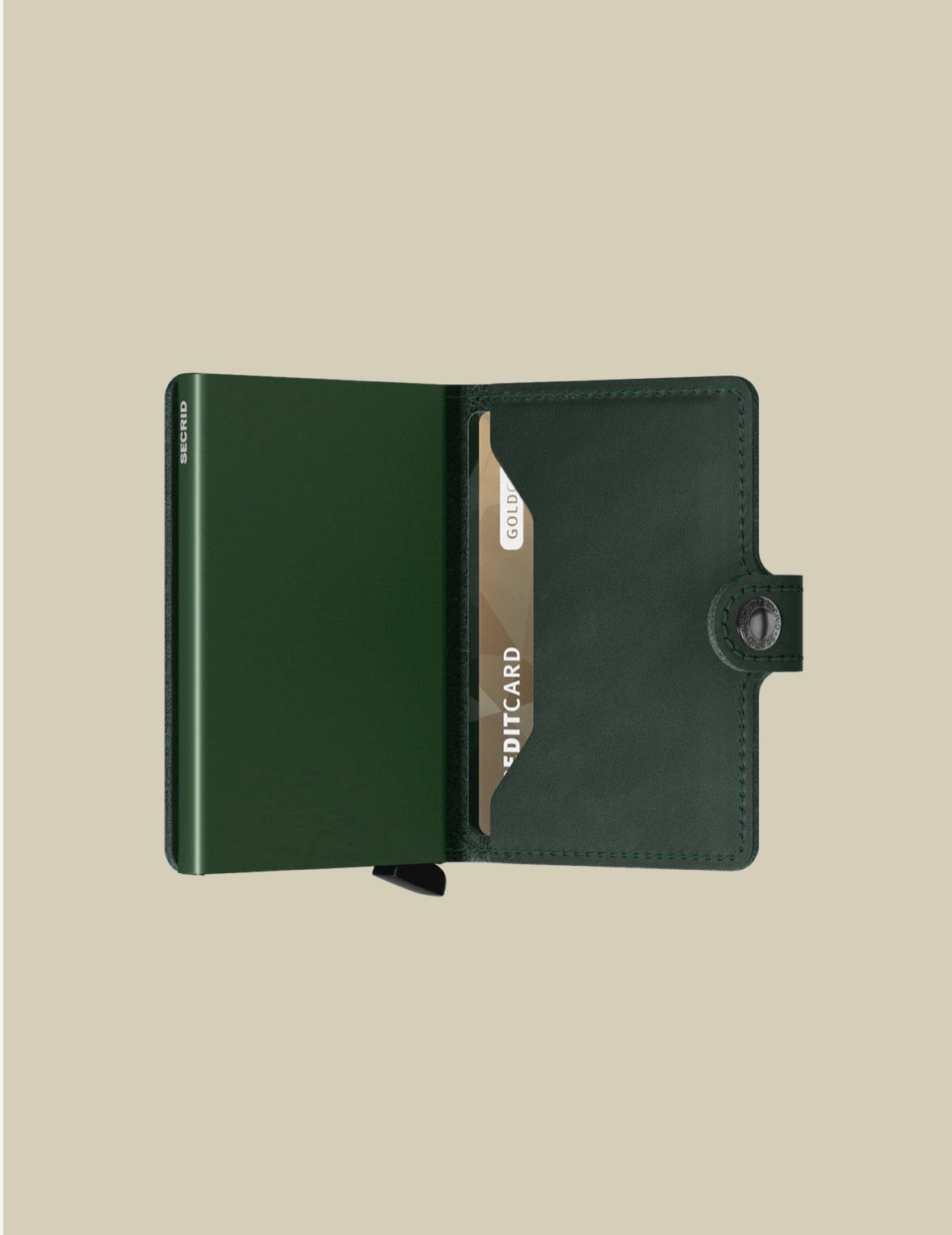 Secred mini wallet Original Green