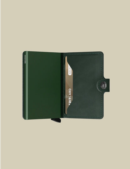 Secred mini wallet Original Green