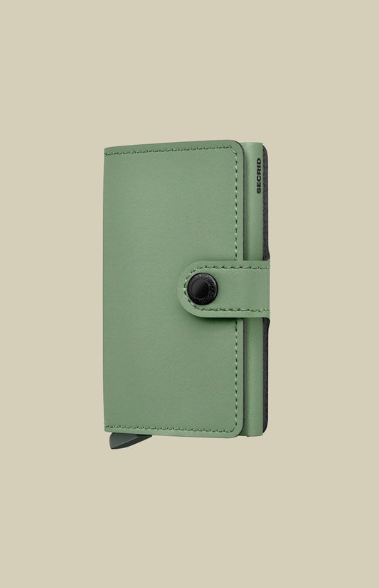 Secred mini wallet Pistachio