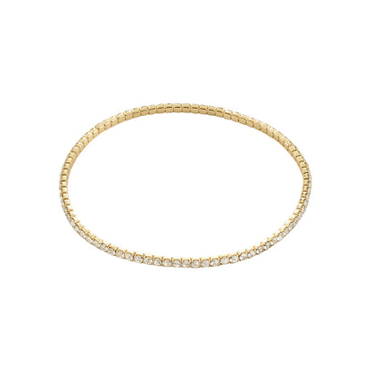 ARASH crystal bracelet gold-plated