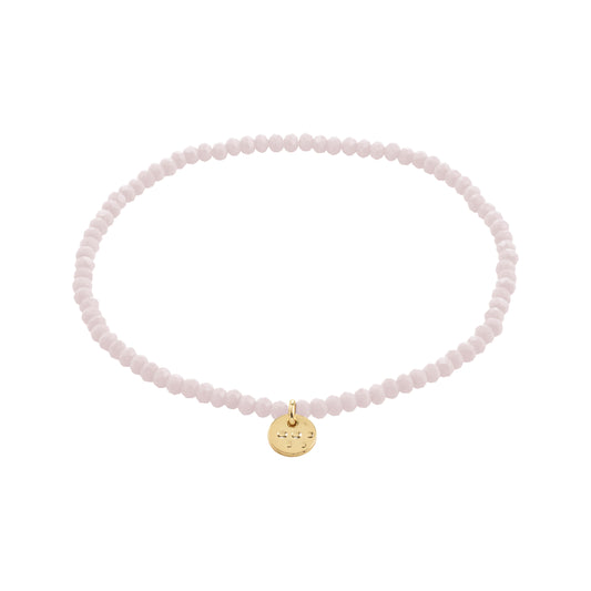 INDIE bracelet rose, gold-plated
