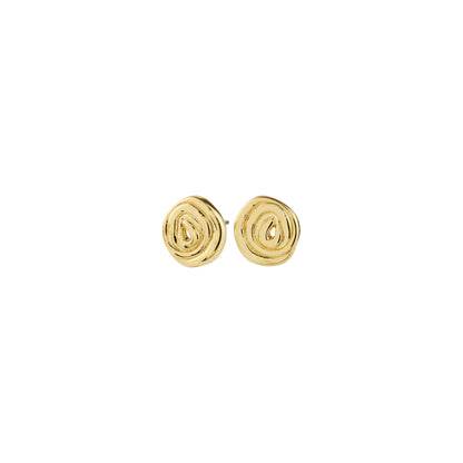 AIR earrings gold-plated