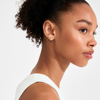 AIR earrings gold-plated