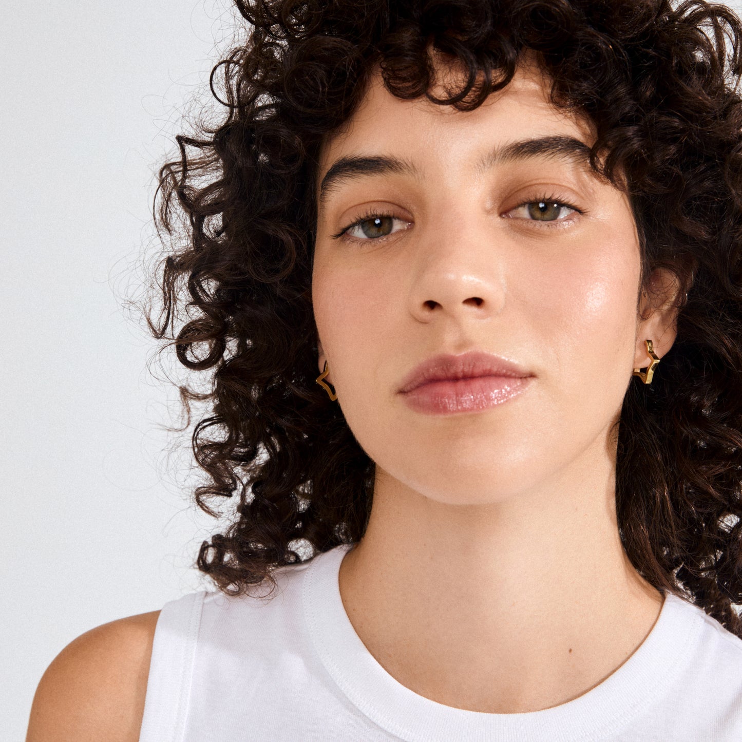 SOLARI earrings gold-plated