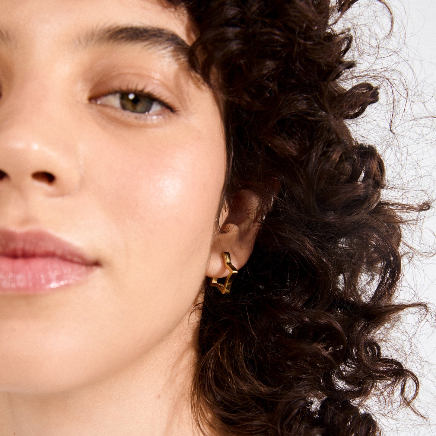 SOLARI earrings gold-plated