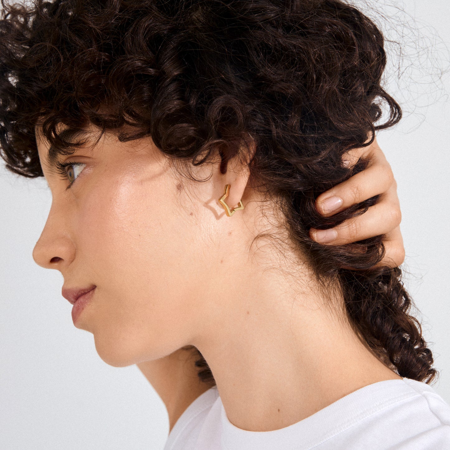 SOLARI earrings gold-plated