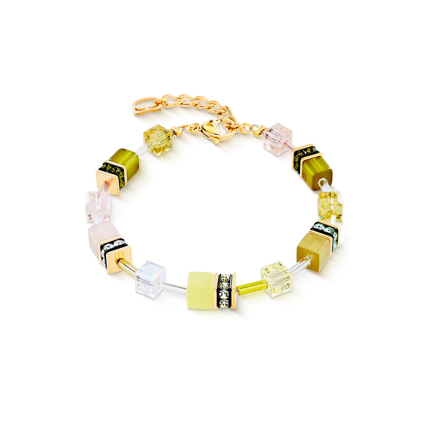 GeoCUBE® Iconic bracelet Olive Blossom