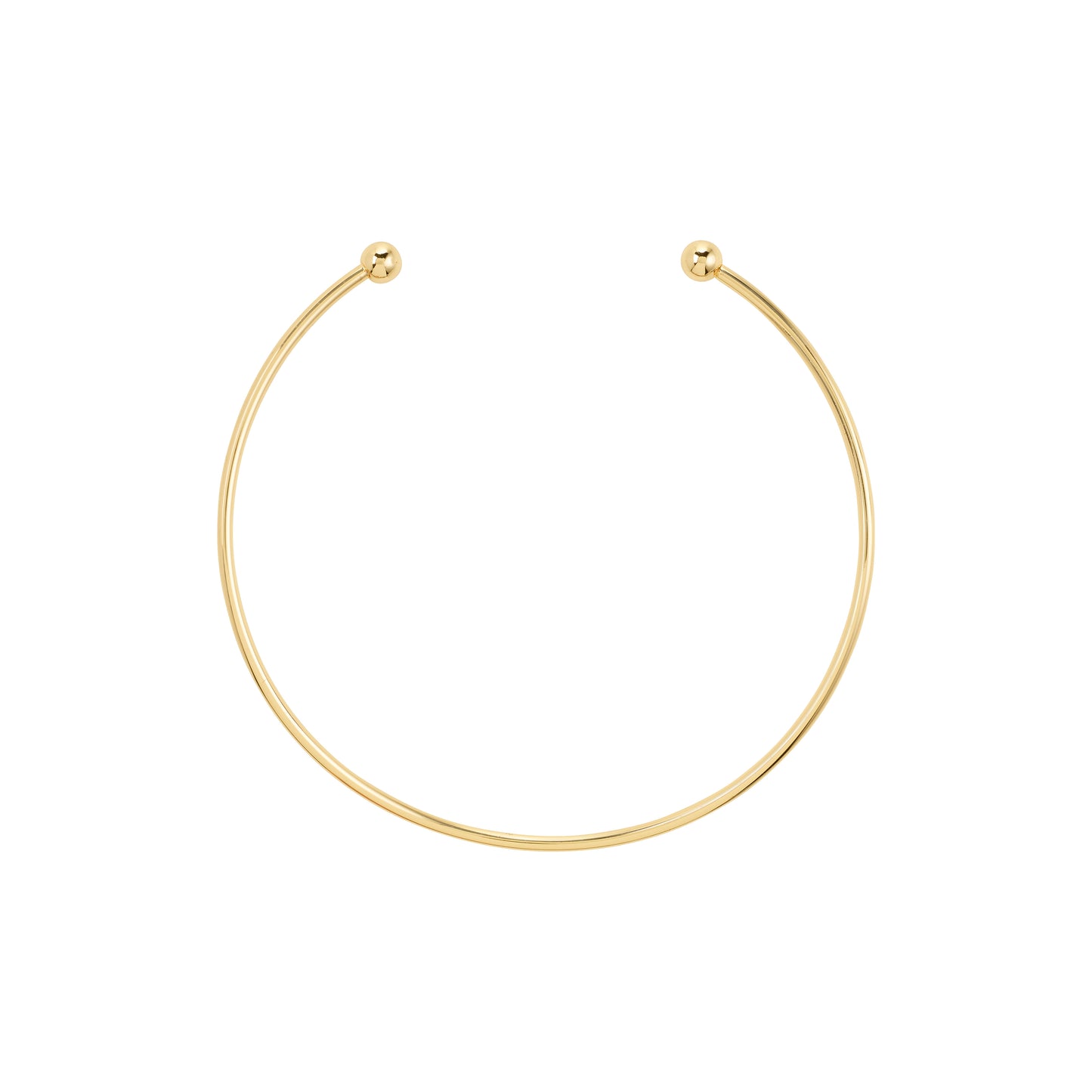 CHARM choker gold-plated