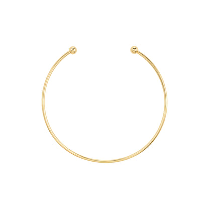 CHARM choker gold-plated