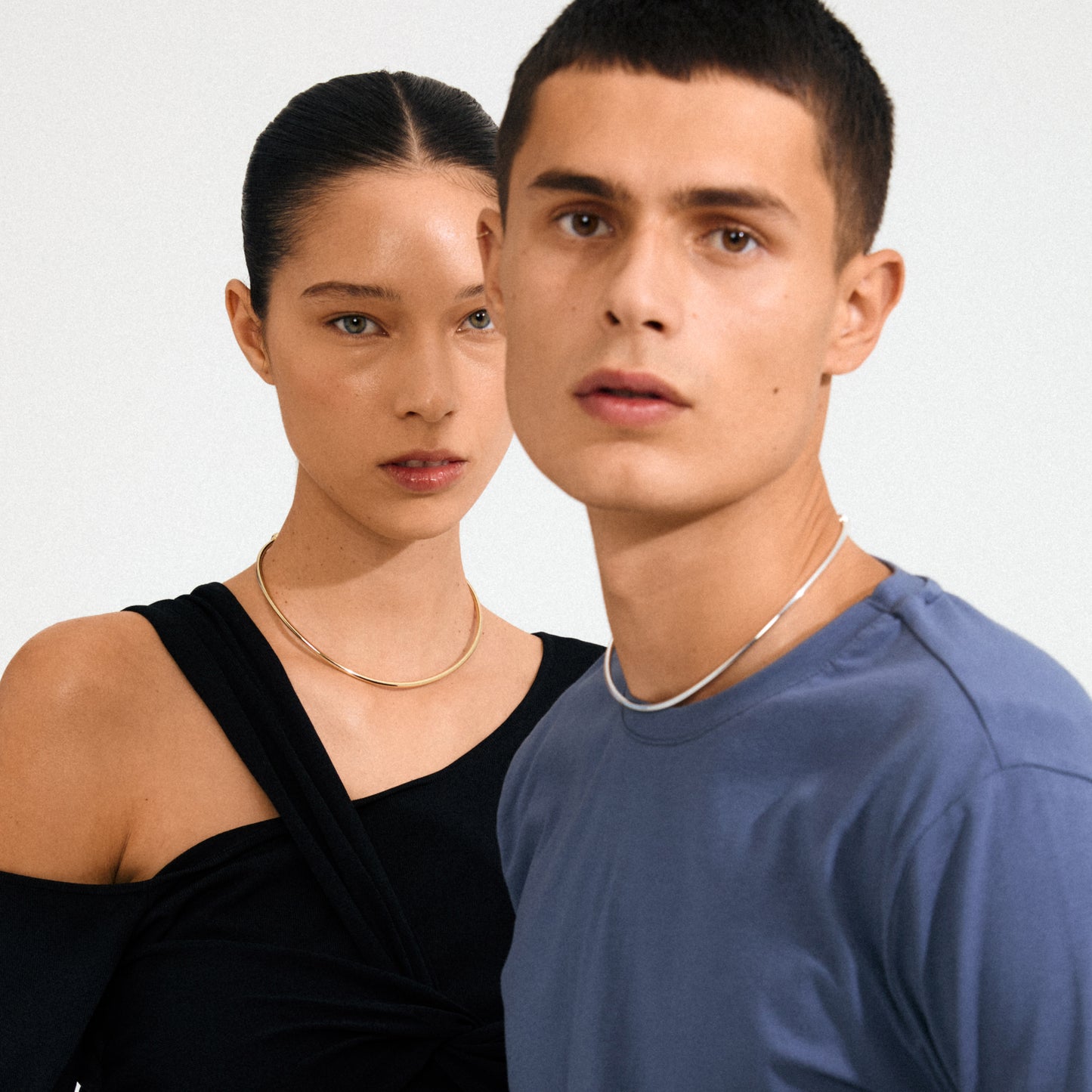 CHARM choker gold-plated