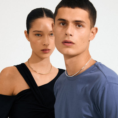 CHARM choker gold-plated