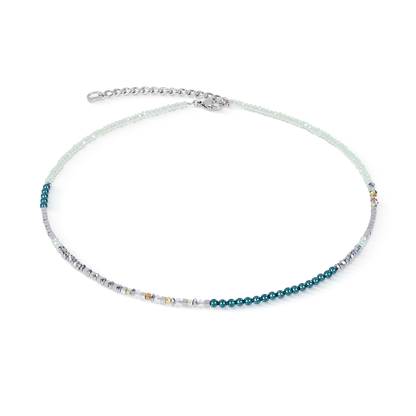 Necklace Fusion Offset Graphic green-petrol