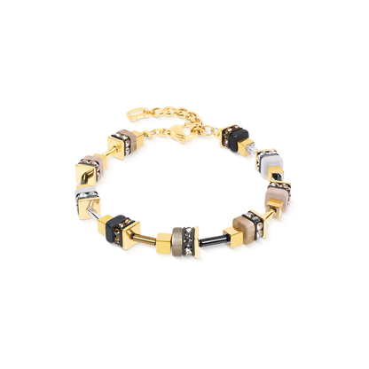 Bracelet Urban Nature Cube beige-gold