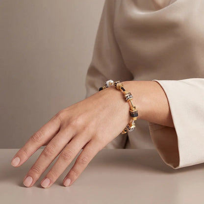 Bracelet Urban Nature Cube beige-gold