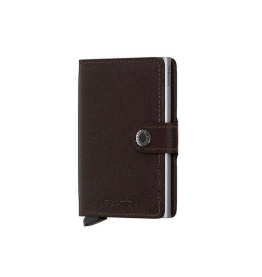 Secred mini wallet Original Dark Brown